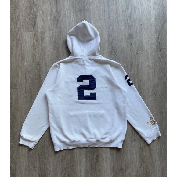 Rare Vintage Polo Ralph Lauren Hunter Jumper 2 Long Sleeve Button Hoodie Sweater - Picture 2 of 16